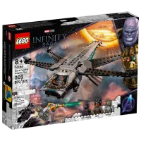 Детский конструктор LEGO Black Panther Dragon Flyer Битва/ Черный