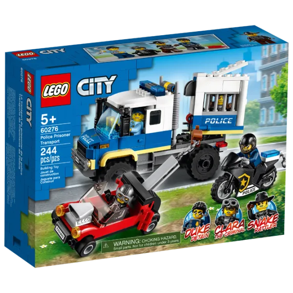 Детский конструктор LEGO Police Prisoner Transport Полиция/ Синий photo 1