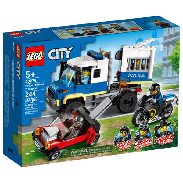 Детский конструктор LEGO Police Prisoner Transport Полиция/ Синий photo 1