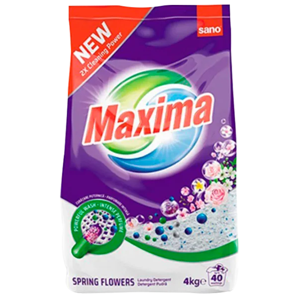 Моющее средство Sano Maxima 4 кг  Количество стирок: 40 photo 1