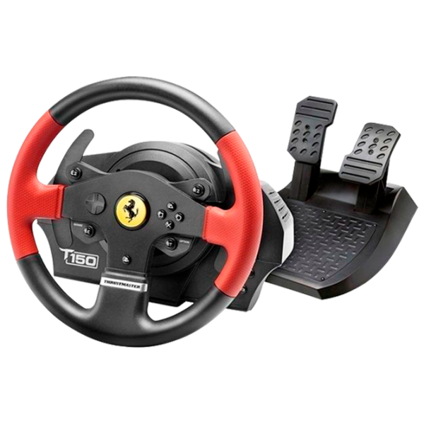 Volan Thrustmaster T150 Ferrari Force Feedback Cu fir / 15 buttons / Black photo 1