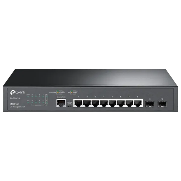 Switch TP-Link TL-SG3210 Черный photo 1