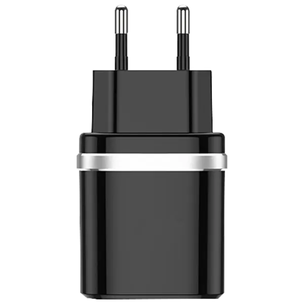 Сетевое зарядное устройство EVO USB QC3.0 2 A/ Черный photo 1