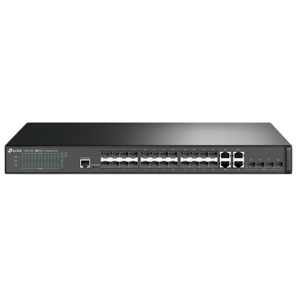 Switch TP-Link T2600G-28SQ Черный photo 1