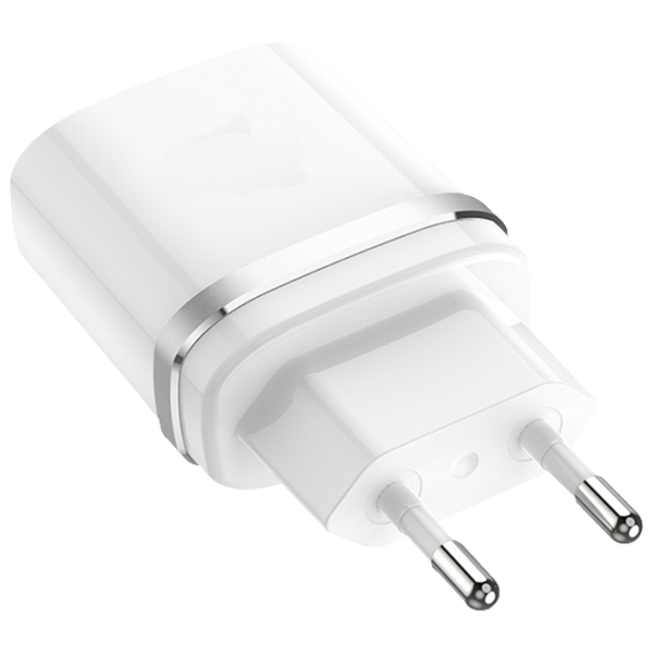 Încărcător de rețea Rival USB QC3.0 2 A/ White photo 1