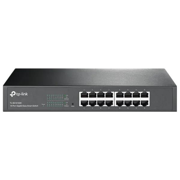 Switch TP-Link TL-SG1016DE Черный photo 1