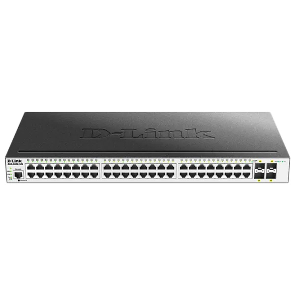 Switch D-Link DGS-3000-52L/ B1A Black photo 1