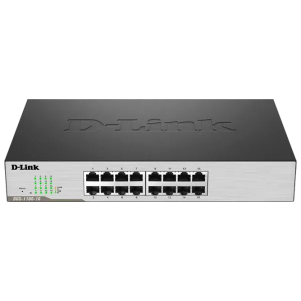 Switch D-Link DGS-1100-16/ B2A Черный photo 1