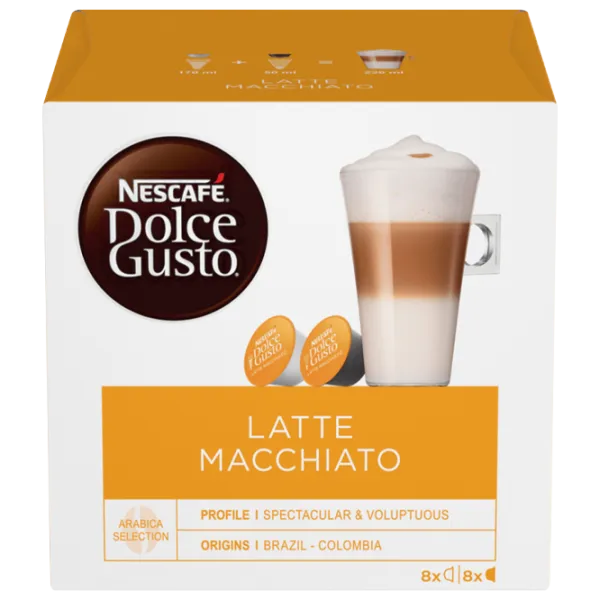 Cafea Nescafe Dolce Gusto Latte Macchinato Capsule/ 16 capsule photo 1