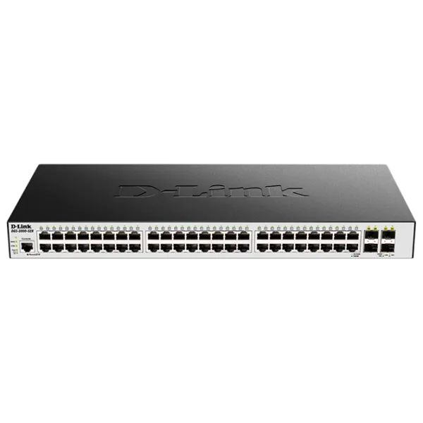 Switch D-Link DGS-3000-52X/ B2A Black photo 1