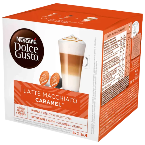 Cafea Nescafe Dolce Gusto Latte Macchiato Caramel Capsule/ Dolce Gusto/ 16 capsule photo 1