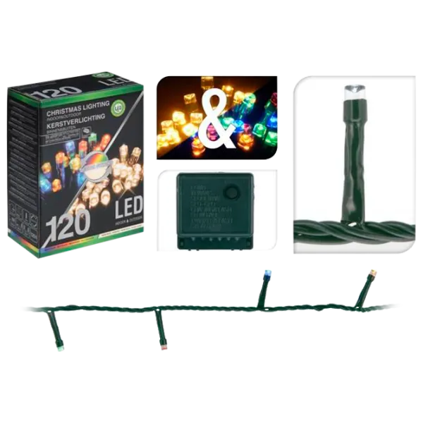 Гирлянды LED Christmas 34364 Нить/ Тёплый белый/ белый photo 1 Гирлянды LED Christmas 34364 Нить/ Тёплый белый/ белый photo 1
