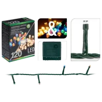 Гирлянды LED Christmas 34364 Нить/ Тёплый белый/ белый