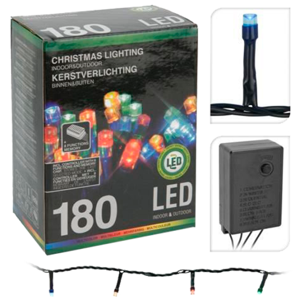 Гирлянды LED Christmas 34350 Нить/ Разноцветные photo 1 Гирлянды LED Christmas 34350 Нить/ Разноцветные photo 1
