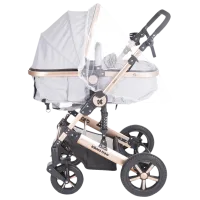 Детская коляска Kikka Boo Darling 31001010056/ Светло-серый