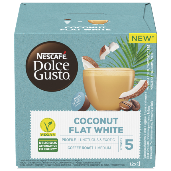Кофе Nescafe Dolce Gusto Coconut Flat Капсулы/ 12 капсул photo 1