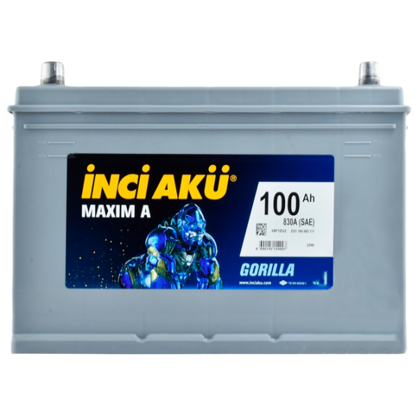 Авто аккумулятор Inci Aku D31 100 083 111 830 AA photo 1
