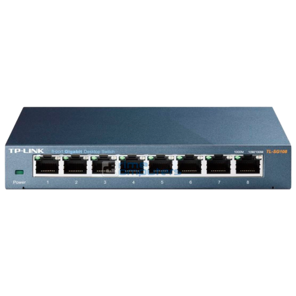 Switch TP-Link TL-SG108 Черный photo 1