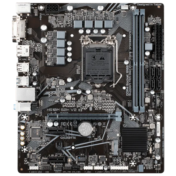 Материнская плата Gigabyte H510M S2H V2 mATX/ Intel H510 photo 1