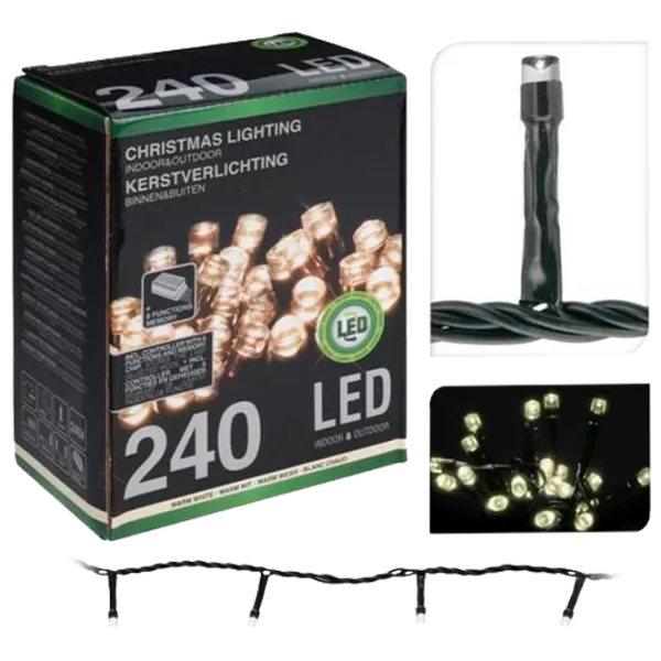 Гирлянды LED Christmas 34341 Нить/ Тёплый белый photo 1 Гирлянды LED Christmas 34341 Нить/ Тёплый белый photo 1