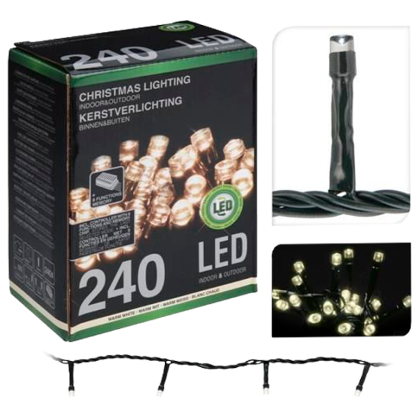 Гирлянды LED Christmas 34341 Нить/ Тёплый белый photo 1 Гирлянды LED Christmas 34341 Нить/ Тёплый белый photo 1