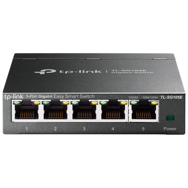 Switch TP-Link TL-SG105E Черный photo 1