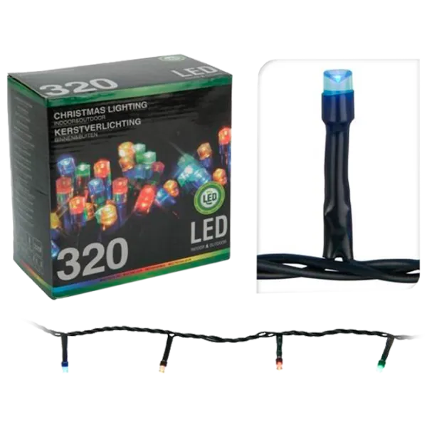 Гирлянды LED Christmas 34335 Нить/ Разноцветные photo 1 Гирлянды LED Christmas 34335 Нить/ Разноцветные photo 1