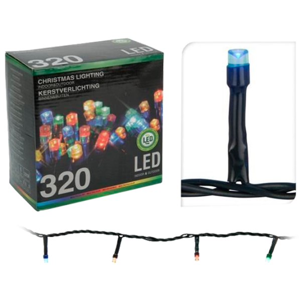 Гирлянды LED Christmas 34335 Нить/ Разноцветные photo 1 Гирлянды LED Christmas 34335 Нить/ Разноцветные photo 1