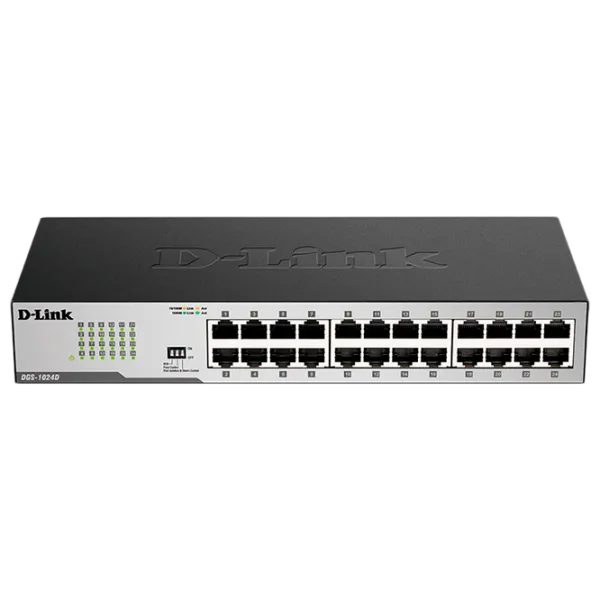 Switch D-Link DGS-1024D/ I1A Черный photo 1