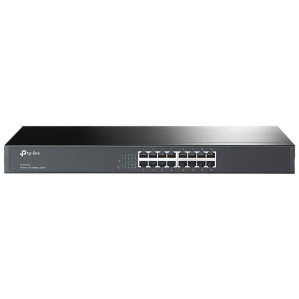 Switch TP-Link TL-SF1016 Black photo 1 Switch TP-Link TL-SF1016 Black photo 1