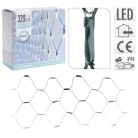 Гирлянды LED Christmas 23472 Сетка/ Белый