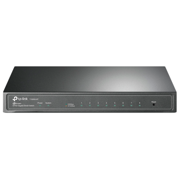 Switch TP-Link T1500G-8T Черный photo 1