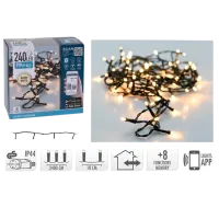 Гирлянды LED Christmas 43469 Нить/ Тёплый белый