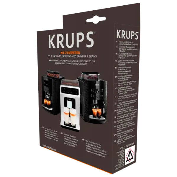 Soluție pentru mașini de cafea KRUPS XS530010 pentru eliminarea uleiului photo 1
