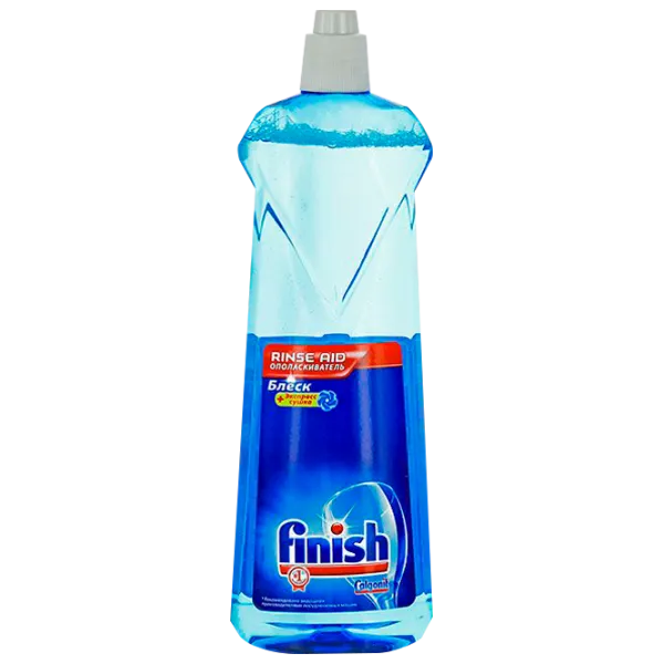 Soluție pentru mașină de spălat vase FINISH Clatire Brilliant 010402 pentru curățirea calcarului photo 1