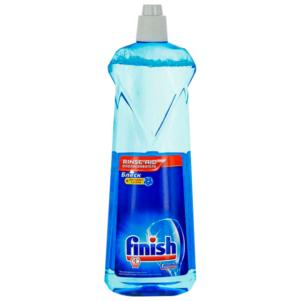 Soluție pentru mașină de spălat vase FINISH Clatire Brilliant 010402 pentru curățirea calcarului photo 1