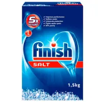 Soluție FINISH 58342 1.5 kg sare / eliminarea scurgerilor