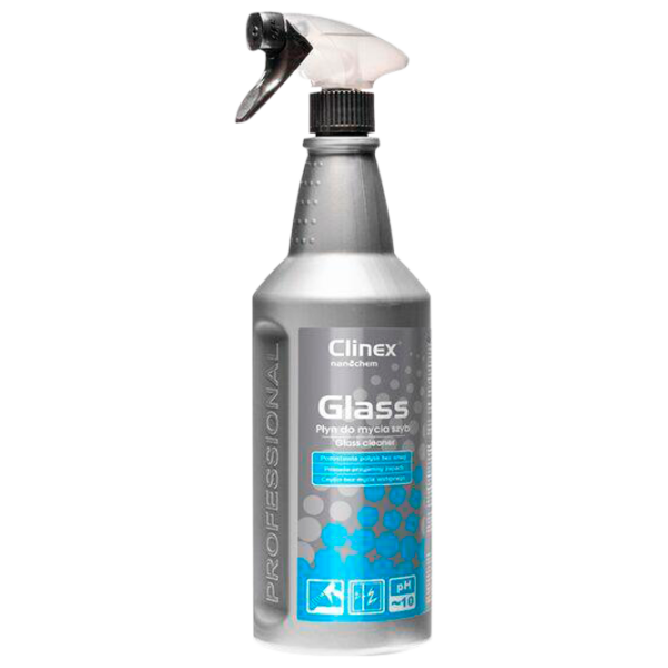 Soluție pentru curățarea suprafețelor de sticlă Clinex PROFI Spray 77110 pentru îndepartarea murdăriei photo 1