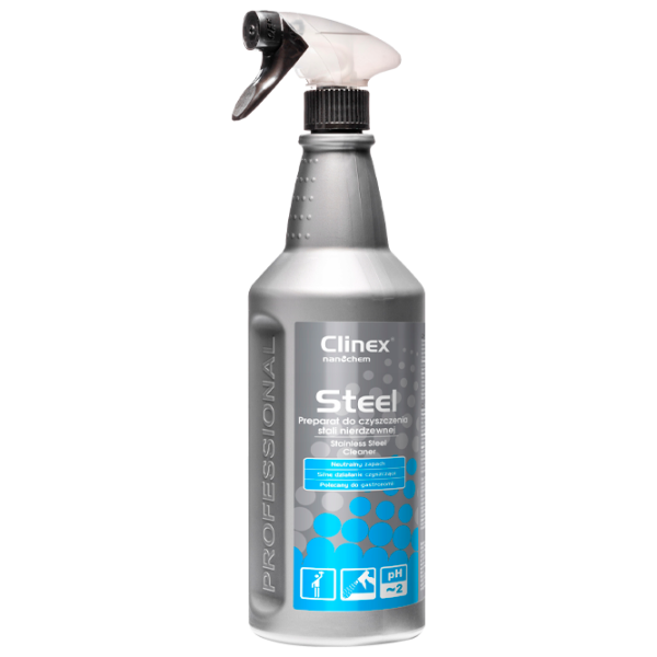 Средство универсальное Clinex Steel Profi 77515 для чистки нержавеющей стали photo 1