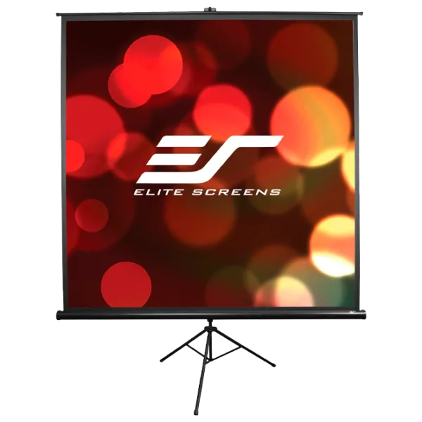 Ecran pentru proiector EliteScreens Tripod Series 214 cm/ 214 cm/ Pe podea/ Black photo 1 Ecran pentru proiector EliteScreens Tripod Series 214 cm/ 214 cm/ Pe podea/ Black photo 1