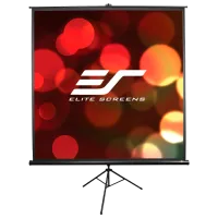 Ecran pentru proiector EliteScreens Tripod Series 214 cm/ 214 cm/ Pe podea/ Black