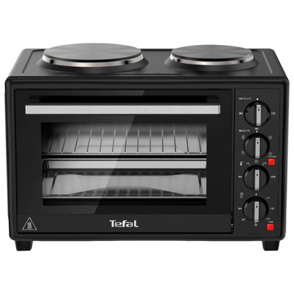 Электрическая печь Tefal OF463830 33 л / 1600 Вт / Черный photo 1 Электрическая печь Tefal OF463830 33 л / 1600 Вт / Черный photo 1