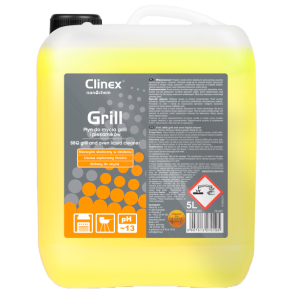 Soluție pentru a curăța grătarul Clinex PROFI Spray 77023 pentru îndepartarea murdăriei photo 1