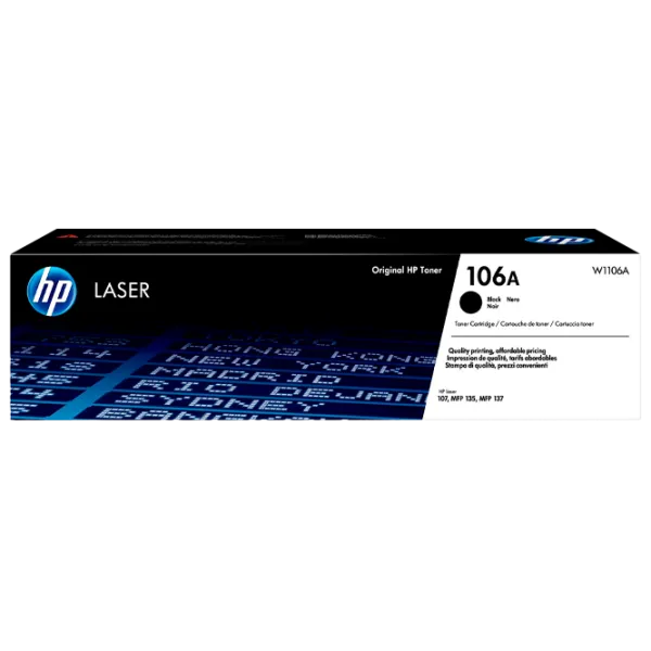 Cartuş HP 106A Laser Black/ Original/ Laser photo 1