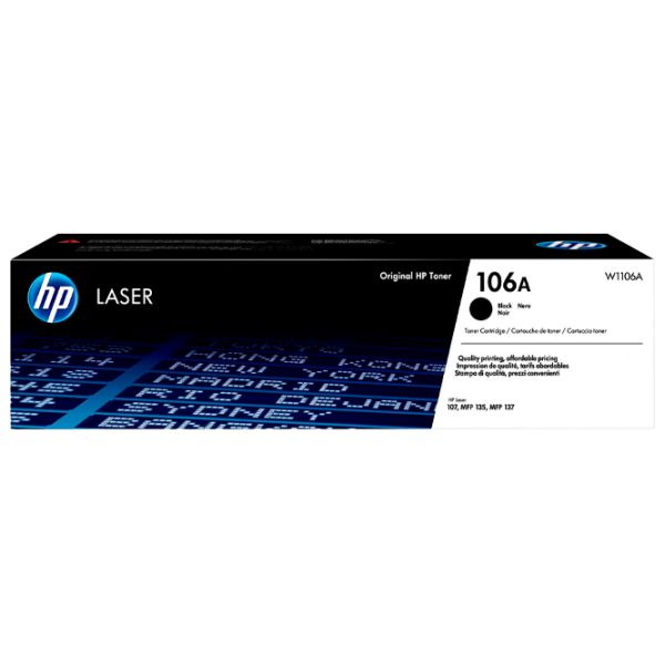Cartuş HP 106A Laser Black/ Original/ Laser photo 1