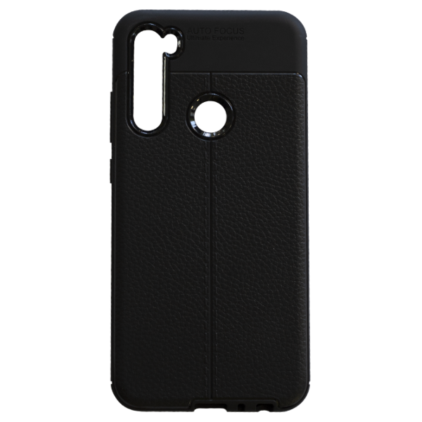 Husă pentru smartphone Xiaomi Redmi Note 8 Rival/ Back/ Piele/ Black photo 1