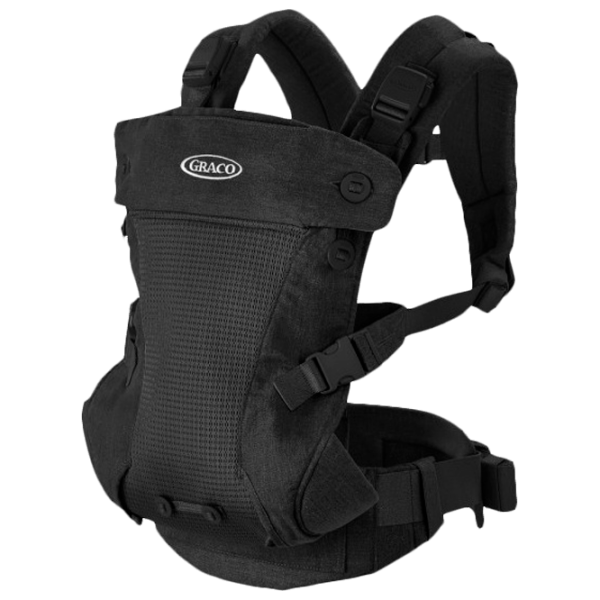Marsupiu pentru copii Graco Cradle Me 4 in 1 (G5A999ONXEU) 16 kg/ Black photo 1