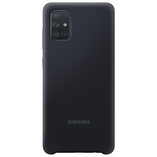 Husă pentru smartphone Samsung Galaxy A71 Samsung/ Back/ TPU/ Black photo 1