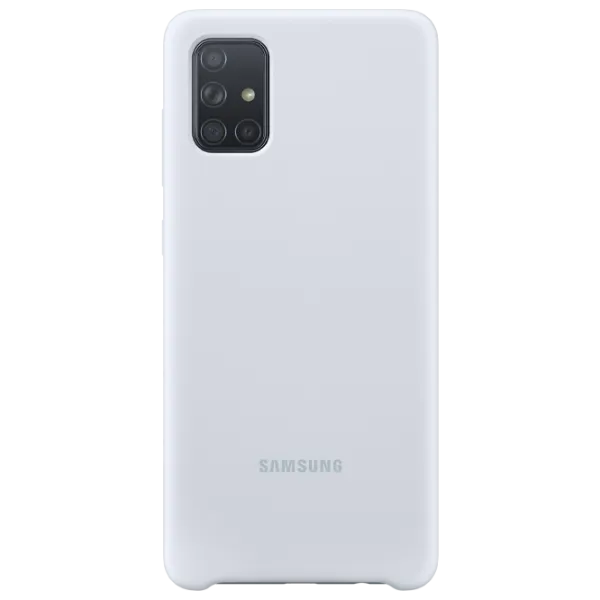 Чехол для смартфона Samsung Galaxy A71 Samsung/ Back/ TPU/ Серебристый photo 1