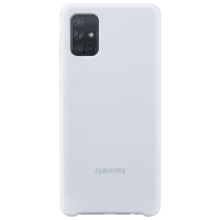 Чехол для смартфона Samsung Galaxy A71 Samsung/ Back/ TPU/ Серебристый